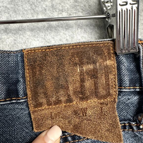 Vintage Hiroshi Kato Jeans Men's 32 x 32 Slim Japanese Denim USA made Grunge Y2K - Picture 12 of 16